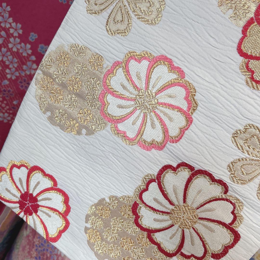 振袖　フルセット　辻が花　本加工　さが美　ピンク　可愛い　華やか　m3