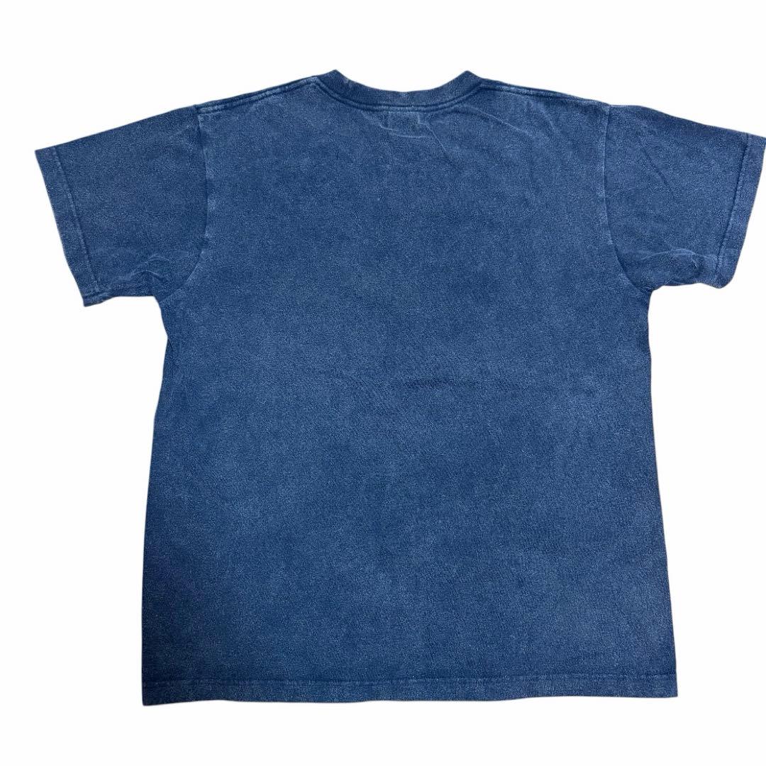 美品【Whim Gazette】ナンバリングTシャツ ネイビー フリー