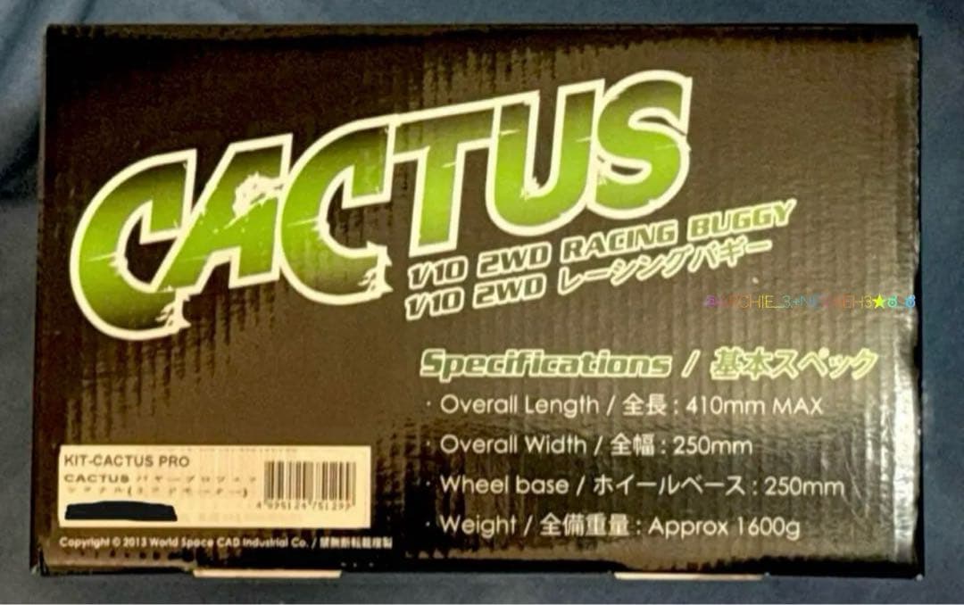 未開封キット★3Racing◆CACTUS 1/10 2WDレーシングバギー