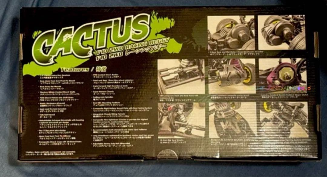 未開封キット★3Racing◆CACTUS 1/10 2WDレーシングバギー