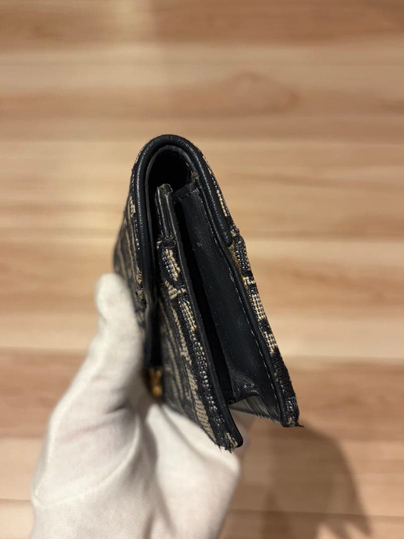 美品 DIOR ディオール Saddle サドル オブリーク 財布 カードケース