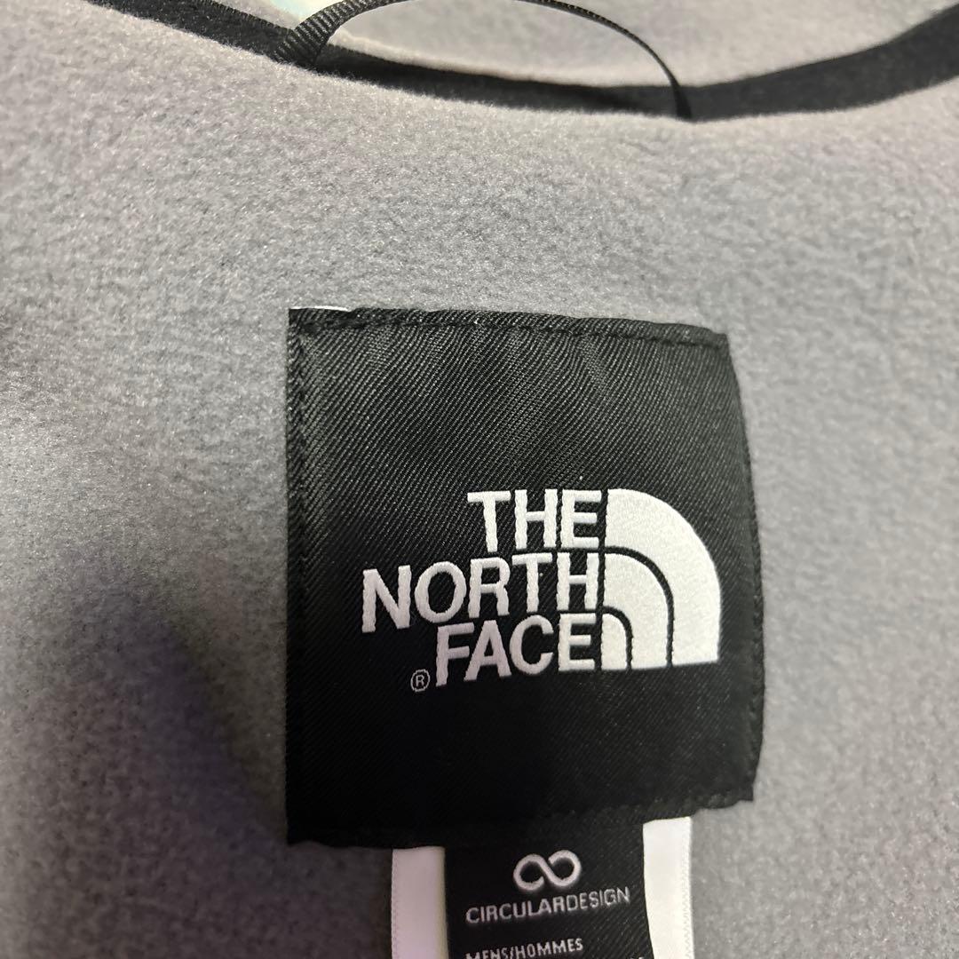 ほ*の様 THE NORTH FACE フリースベスト グレー/ブラック