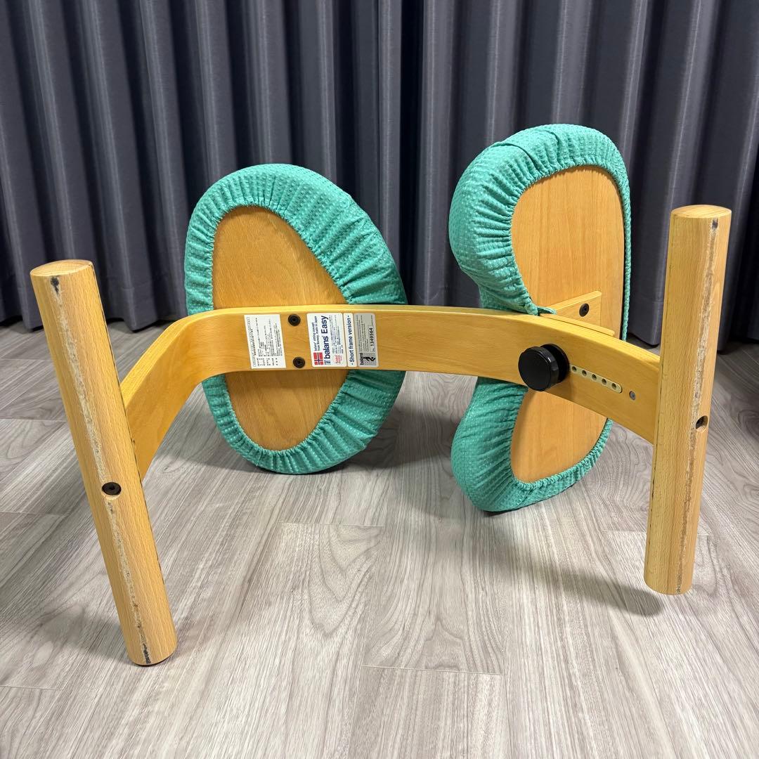 Balans Easy バランスチェア　サカモトハウス 水色　カバー付