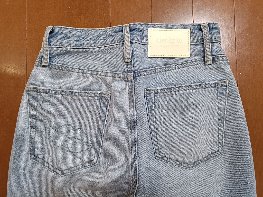 【美品】Herlipto　TokyoHighRiseJeans23
