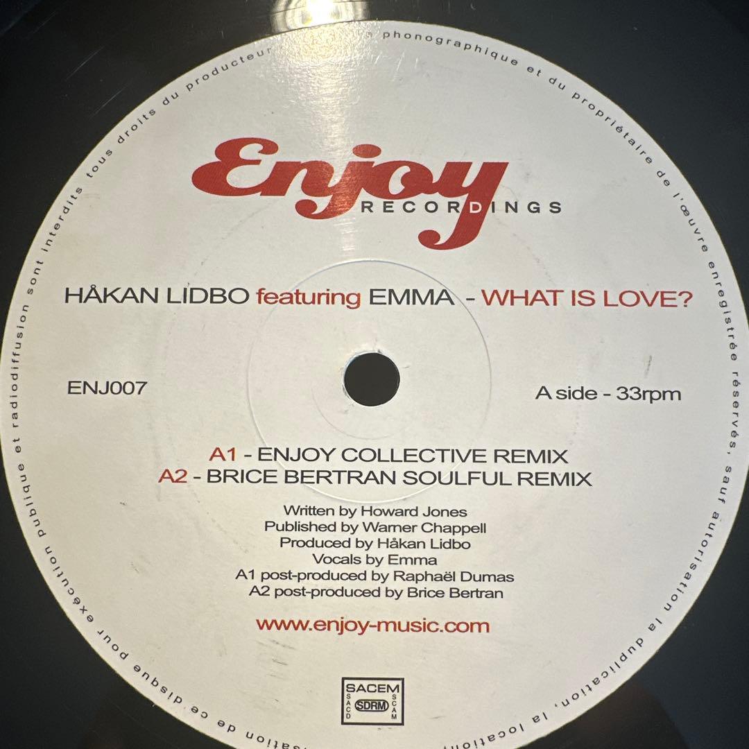 HÅKAN LIDBO feat. EMMA / What is love?