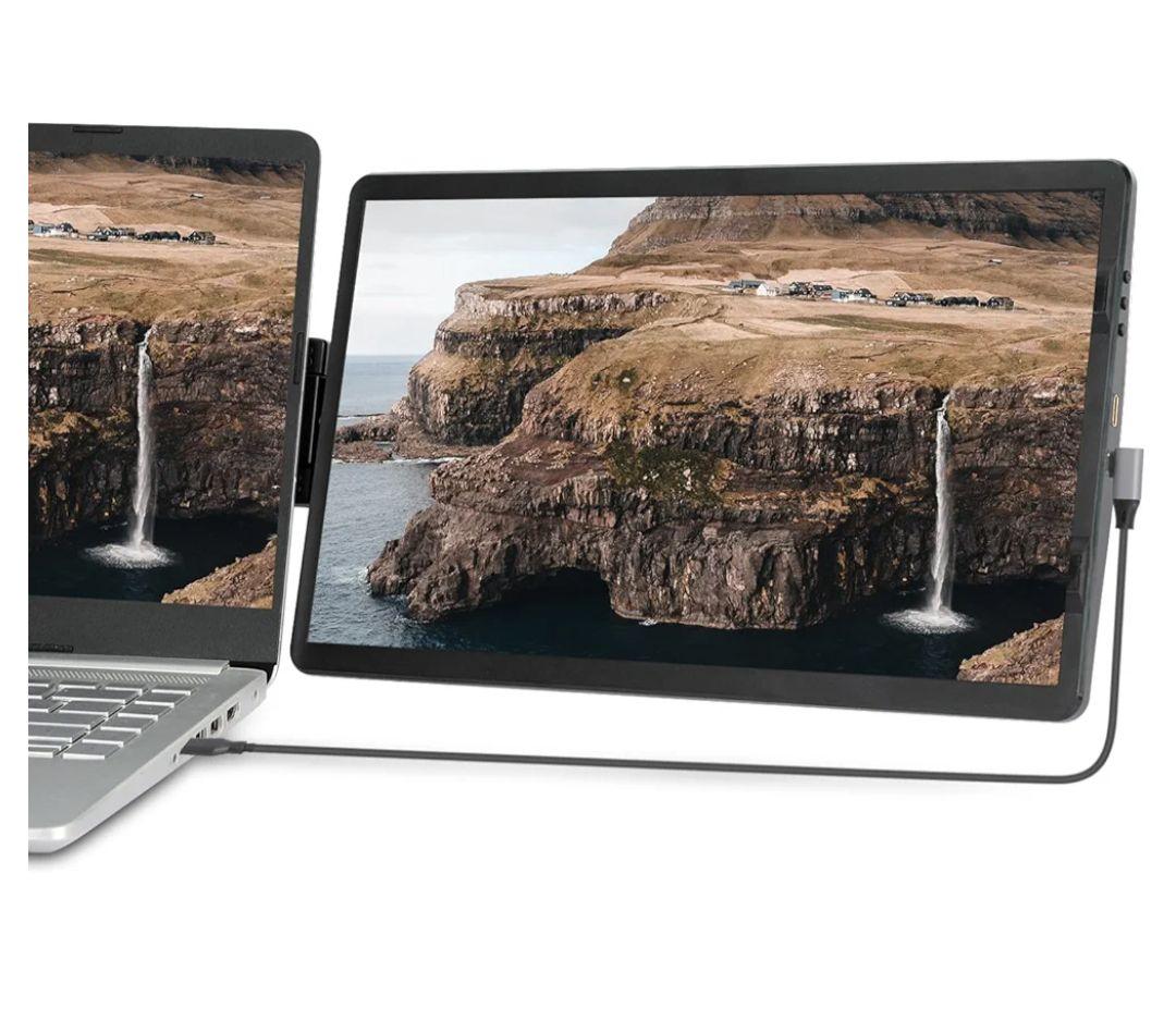 新品未開封　ポータブルモニター, 14.1“360°回転 サブモニター