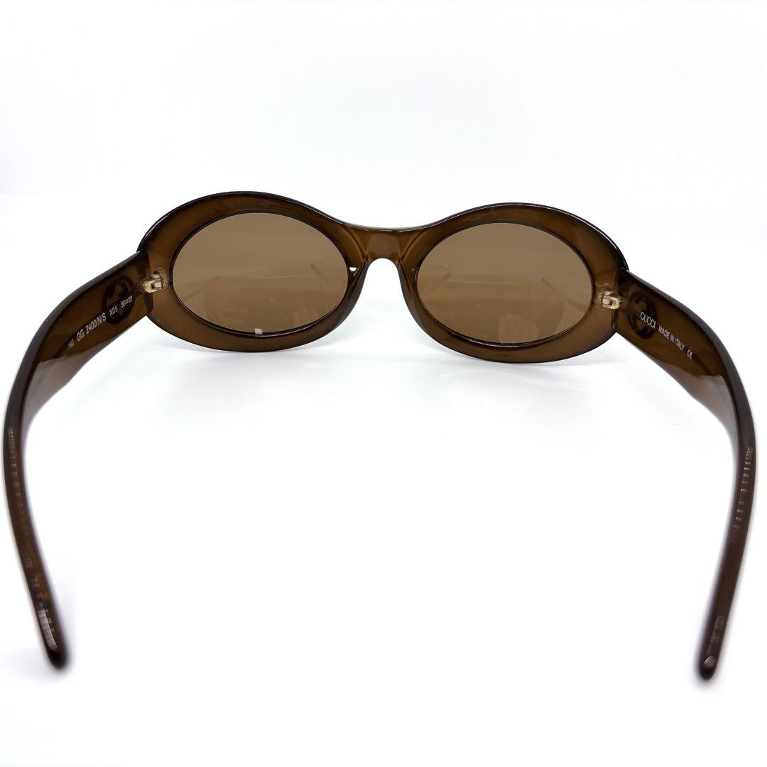【美品】 GUCCI サングラス GG 2400/N/S インターロッキング