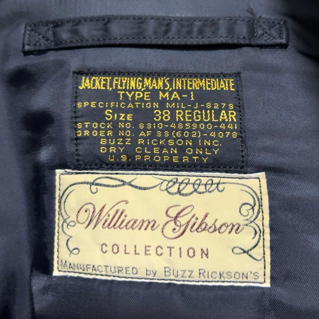 【美品】BUZZ RICKSON’S ウィリアムギブソン 38REGULAR