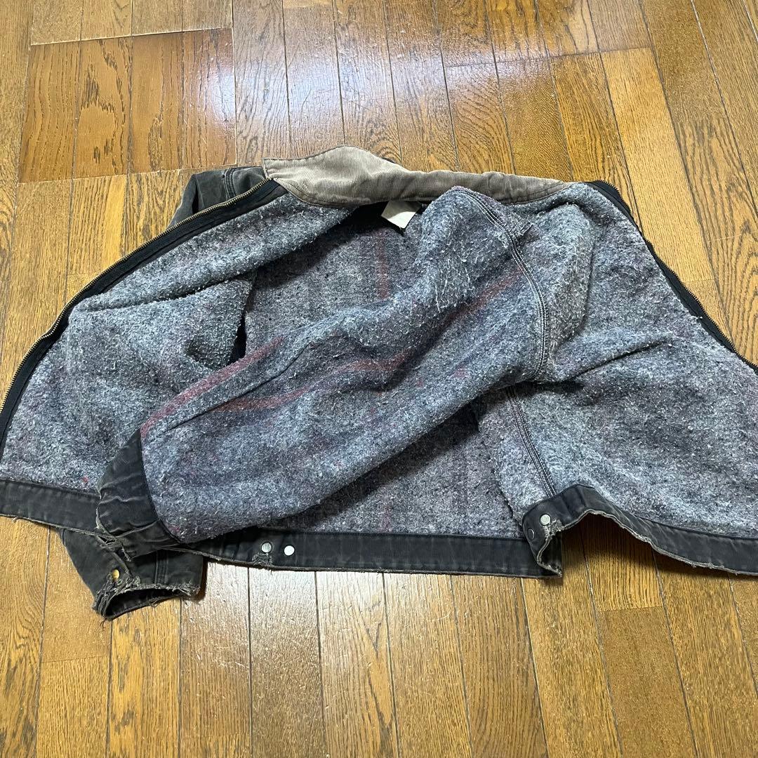 a*r様 carhartt　デトロイトジャケット　ブラック　フェード　90s ア