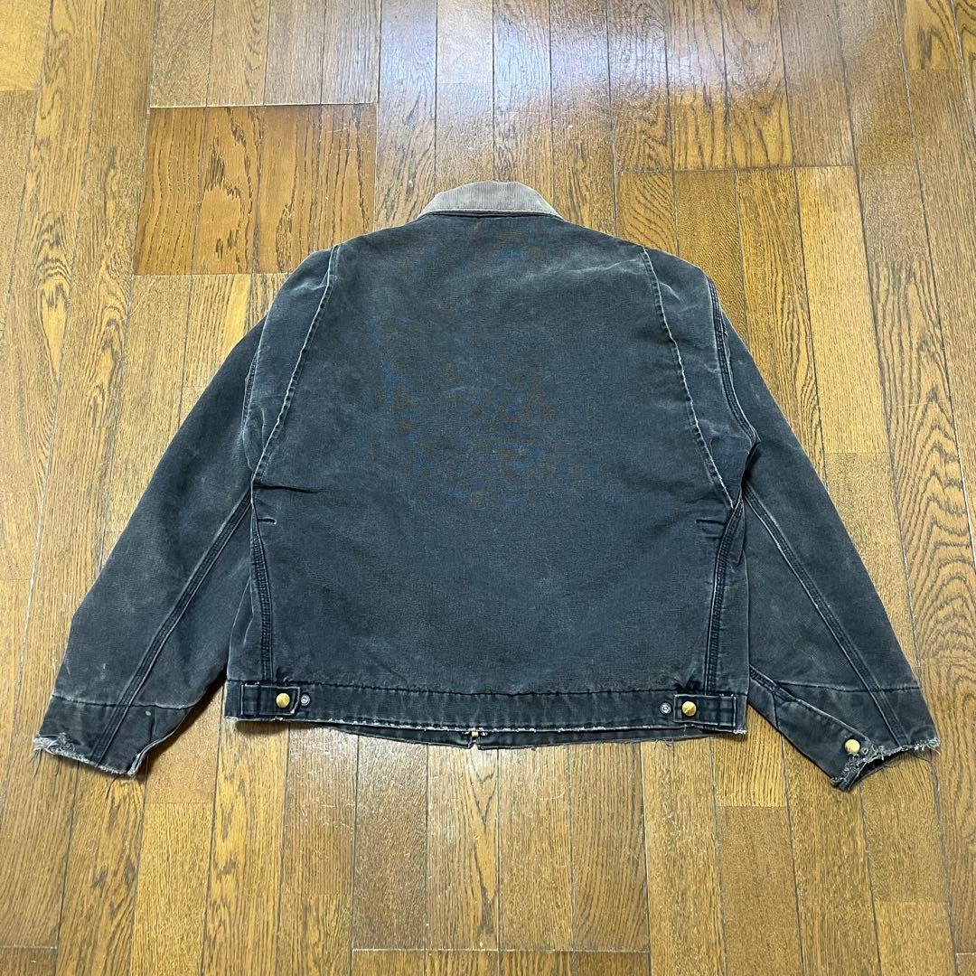 a*r様 carhartt　デトロイトジャケット　ブラック　フェード　90s ア
