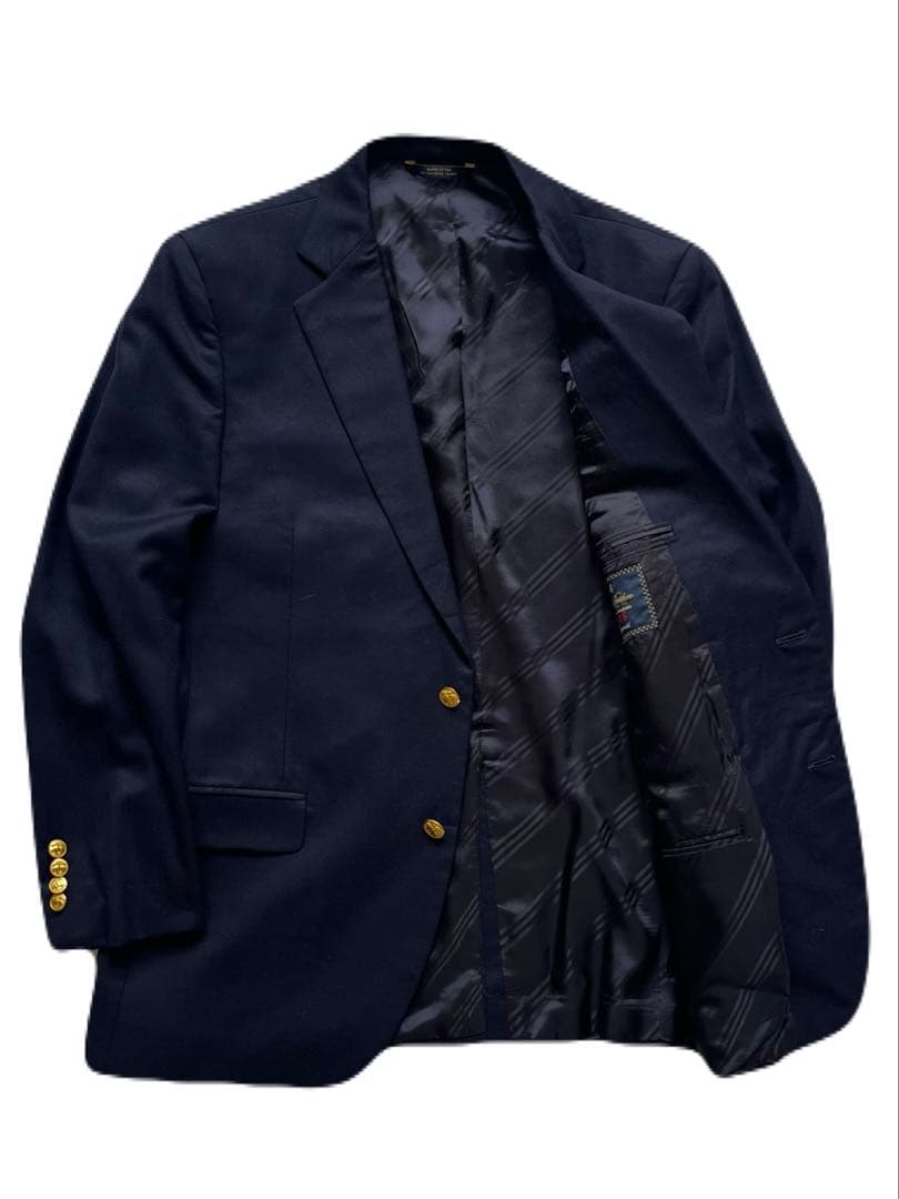 希少 USA製 ブルックスブラザーズ ネイビー ブレザー ジャケット 40S