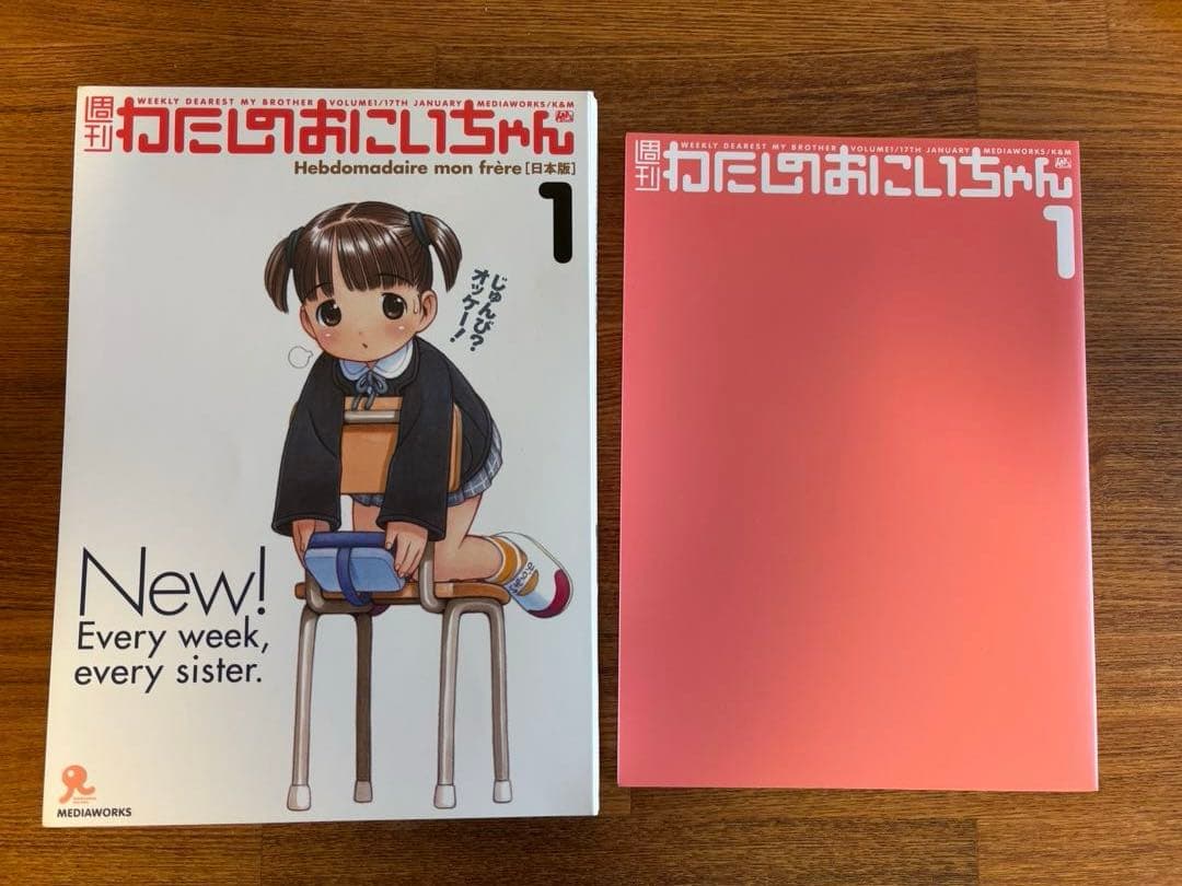 週刊わたしのおにいちゃん6種　萌フィギュア＆本　大嶋優木　結城心一　YUG