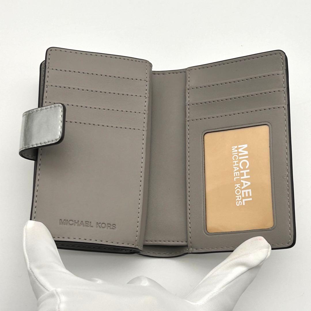 ✨極美品✨ マイケルコース 二つ折り財布 MK 総柄 レザー ジェットセット