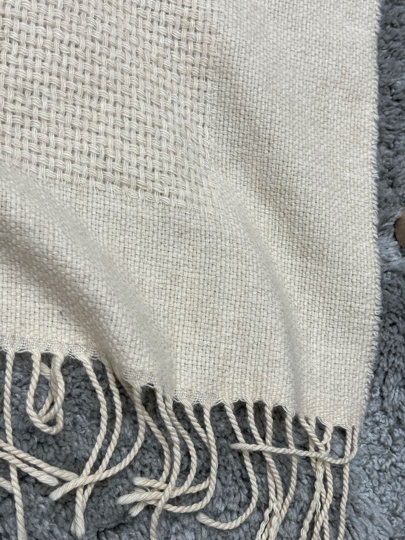 AGNONA アニオナ 大判 ストール ブランケット カシミヤ100クリーニング
