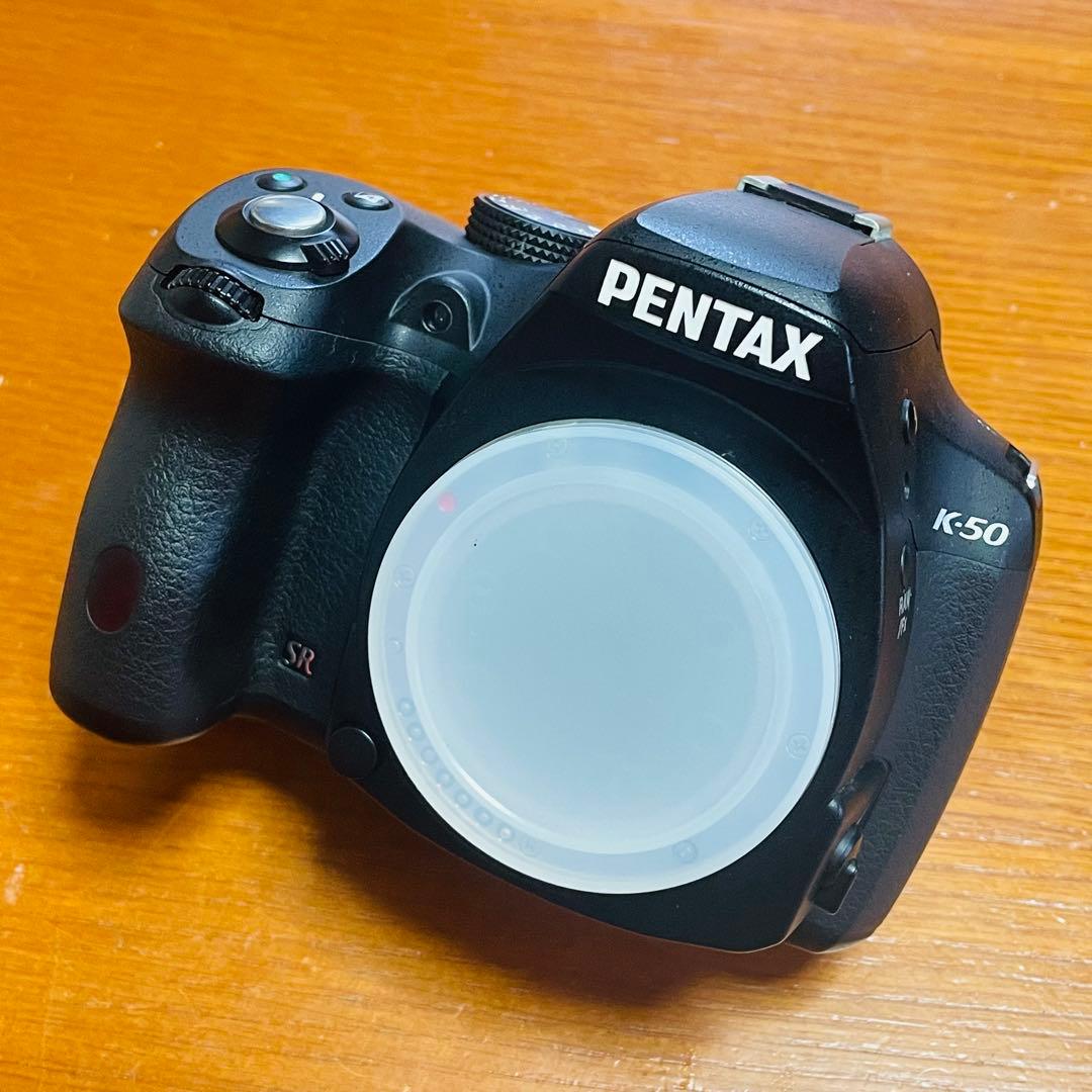 ペンタックス PENTAX K-50 ダブルズームレンズキット 実用品