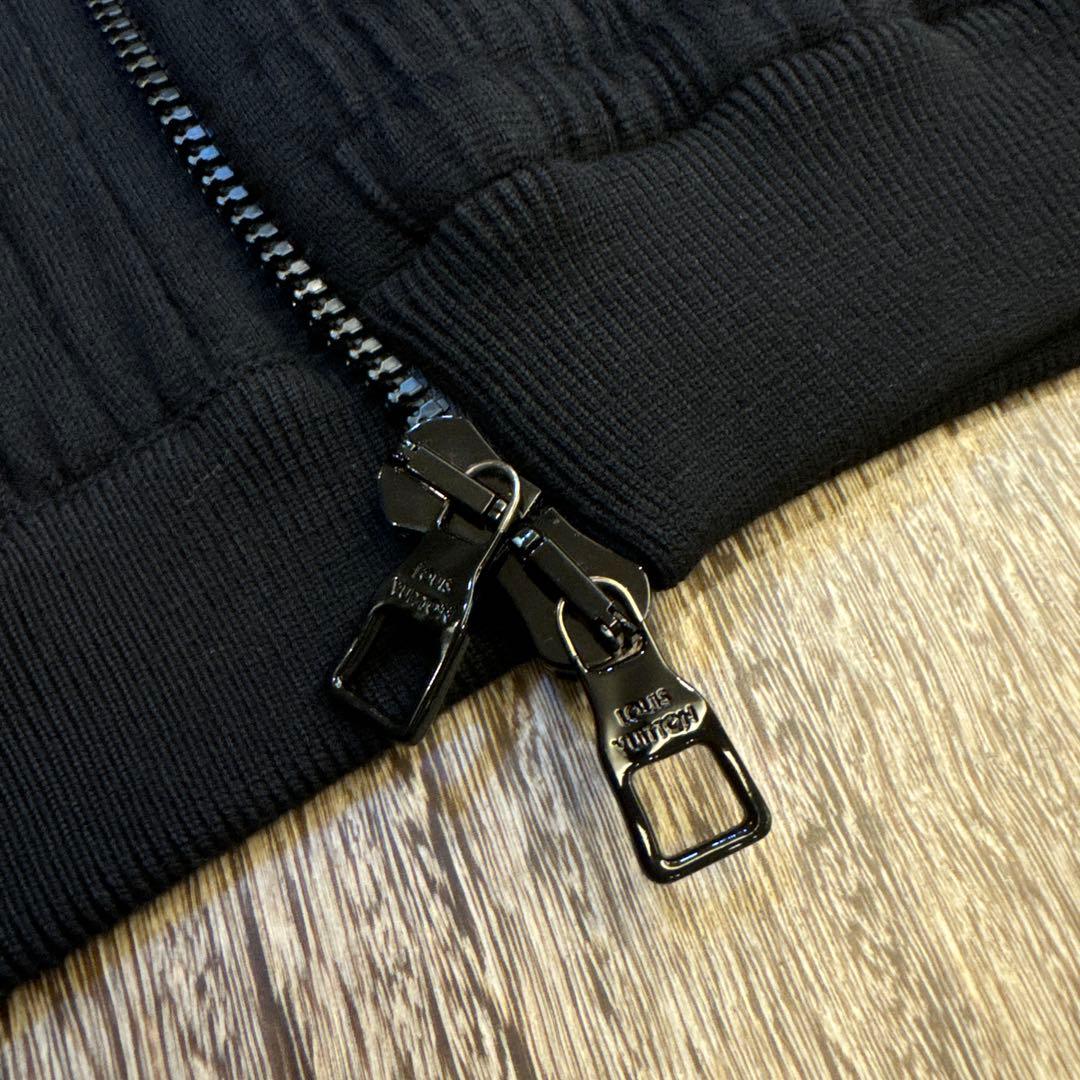 LOUIS VUITTON ルイヴィトン ジャケット ブルゾン 黒 ブラック
