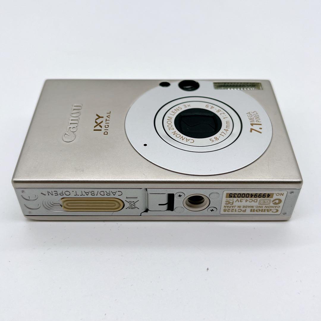 【希少】Canon IXY DIGITAL 10 オールド コンデジ シルバー
