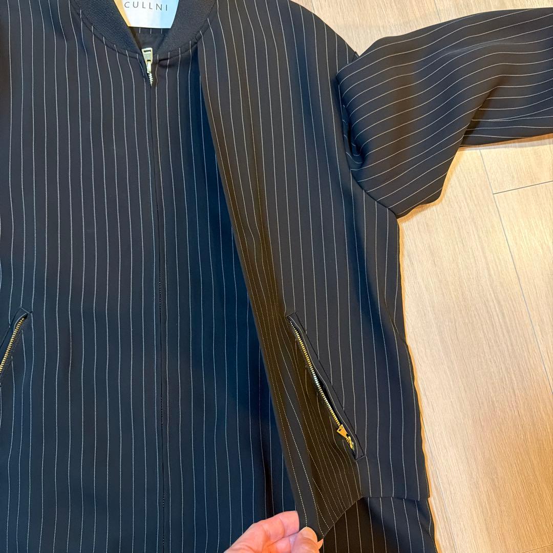 値下げ　CULIN ストライプ ブルゾン　サイズ1