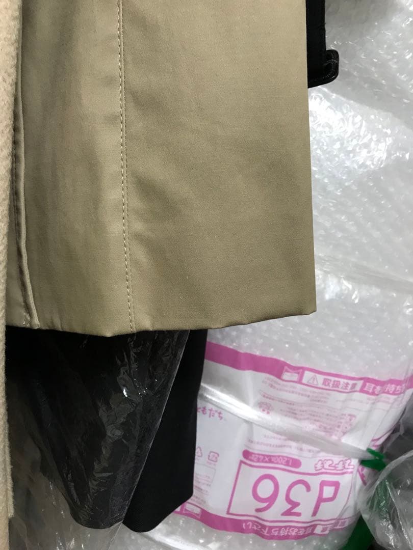美品♪インディヴィ　コート　トレンチコート　ライナー付き　元値39000円税別♪