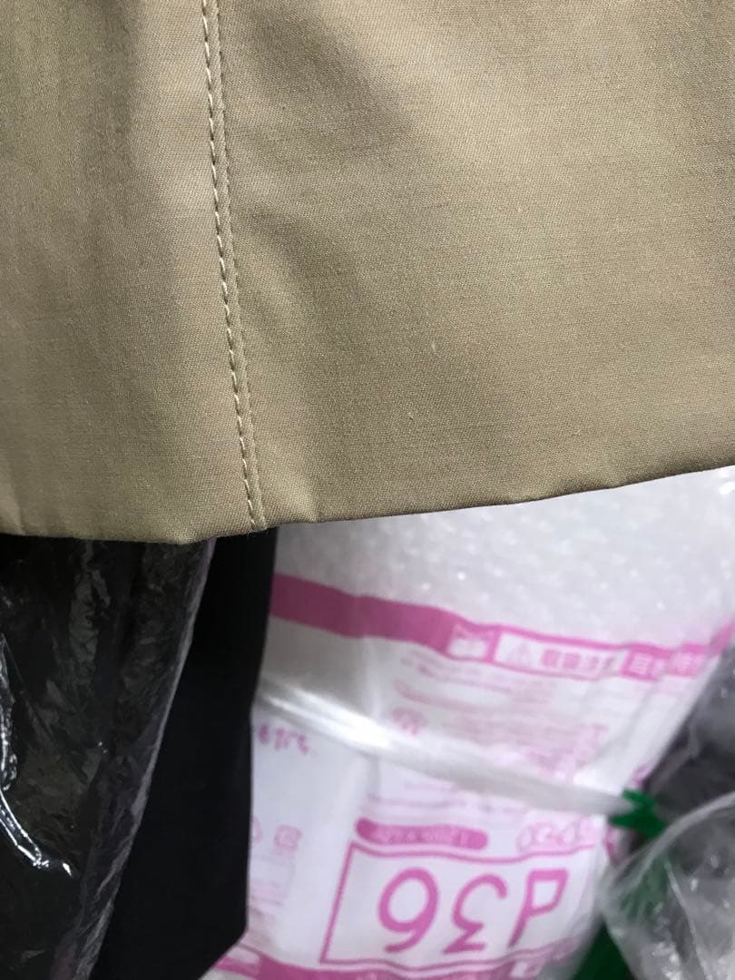 美品♪インディヴィ　コート　トレンチコート　ライナー付き　元値39000円税別♪