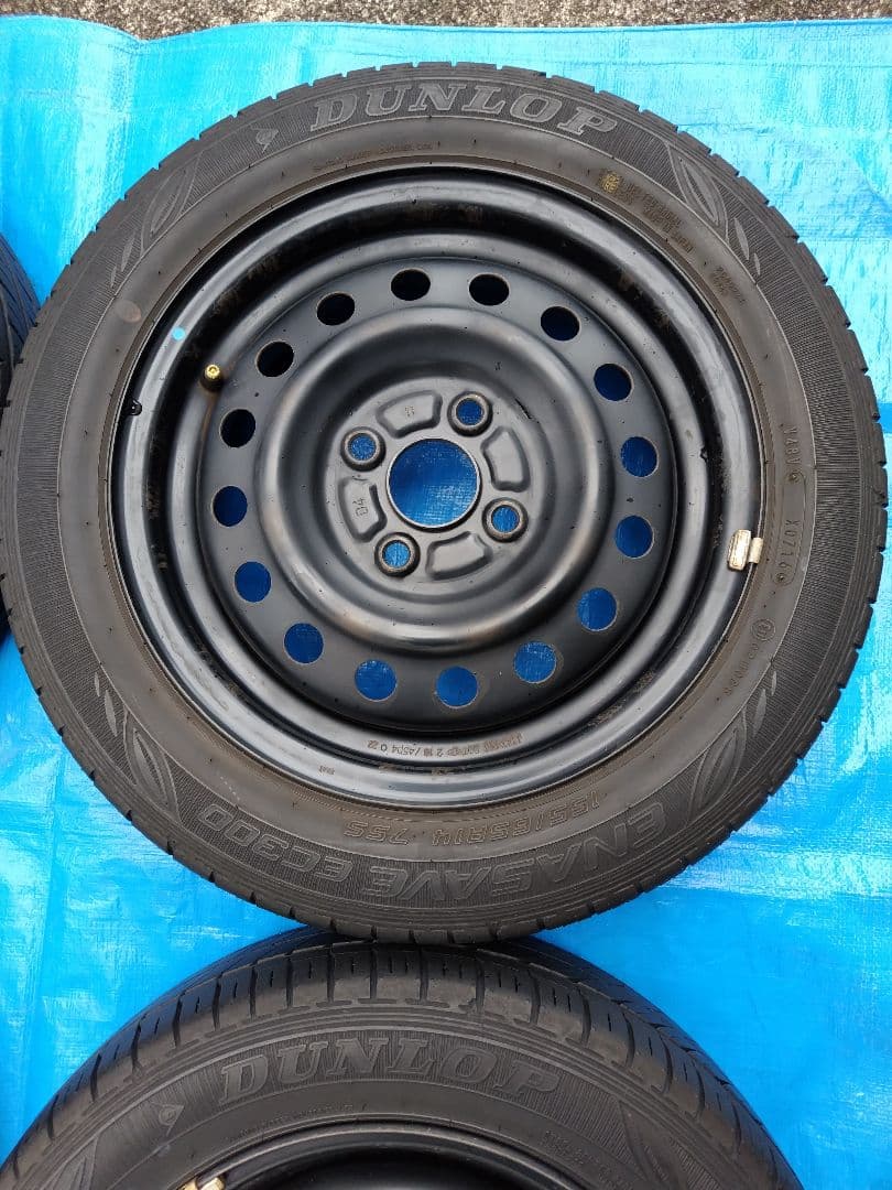155/65R14、ダンロップ・エナセーブ・EC300、4本、送料込み