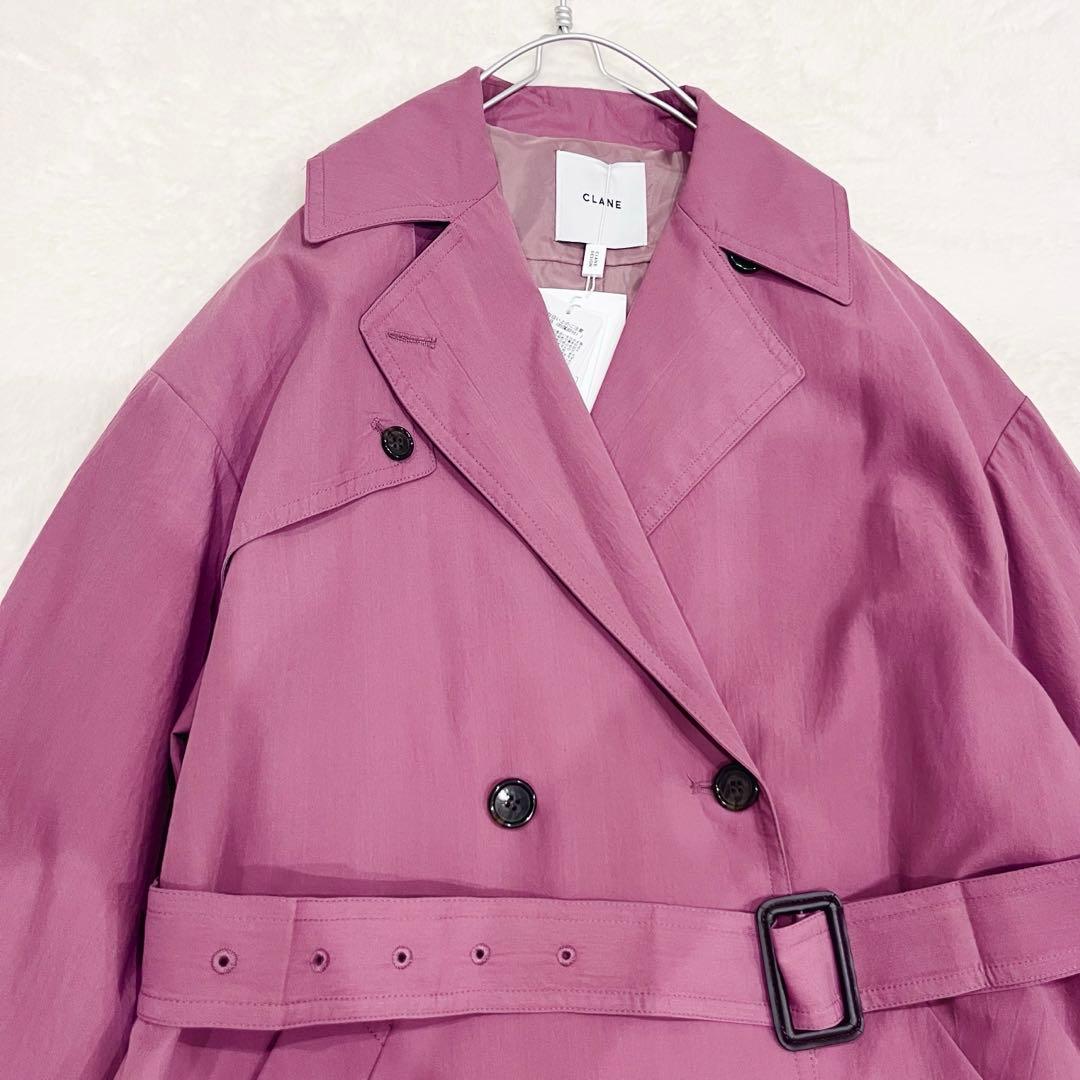 新品✨CLANE BACKFRILLTRENCHCOAT