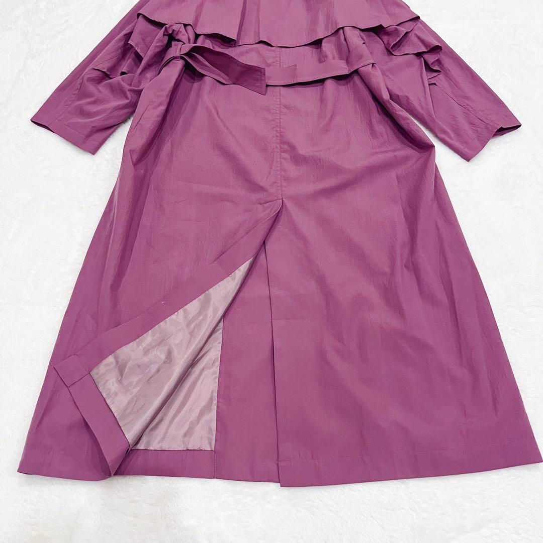 新品✨CLANE BACKFRILLTRENCHCOAT