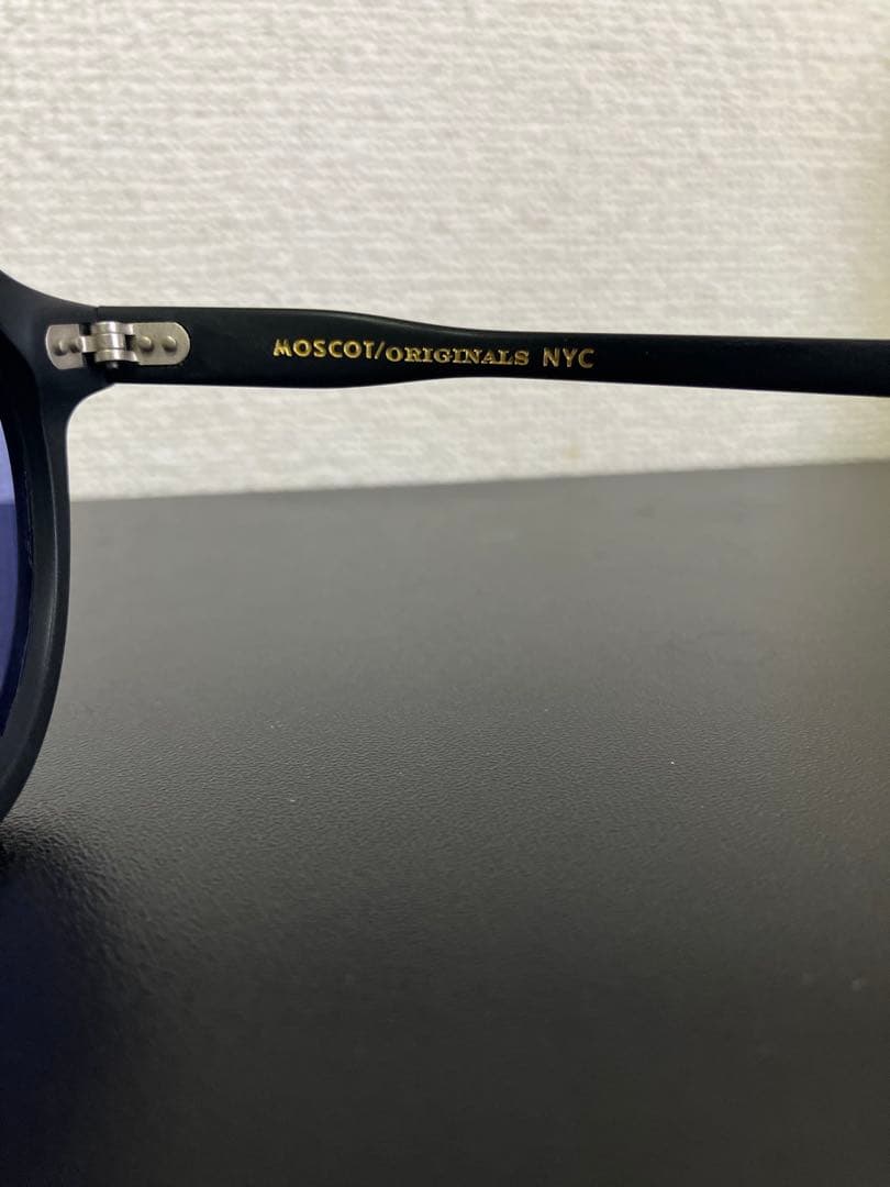 【MOSCOT】MILTZEN マットブラック（パープル）