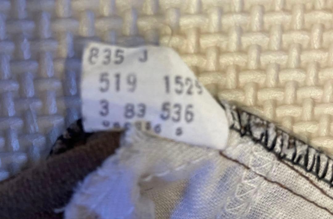 Levi's 519 コーデュロイ34-30 リーバイス　茶色　USA製