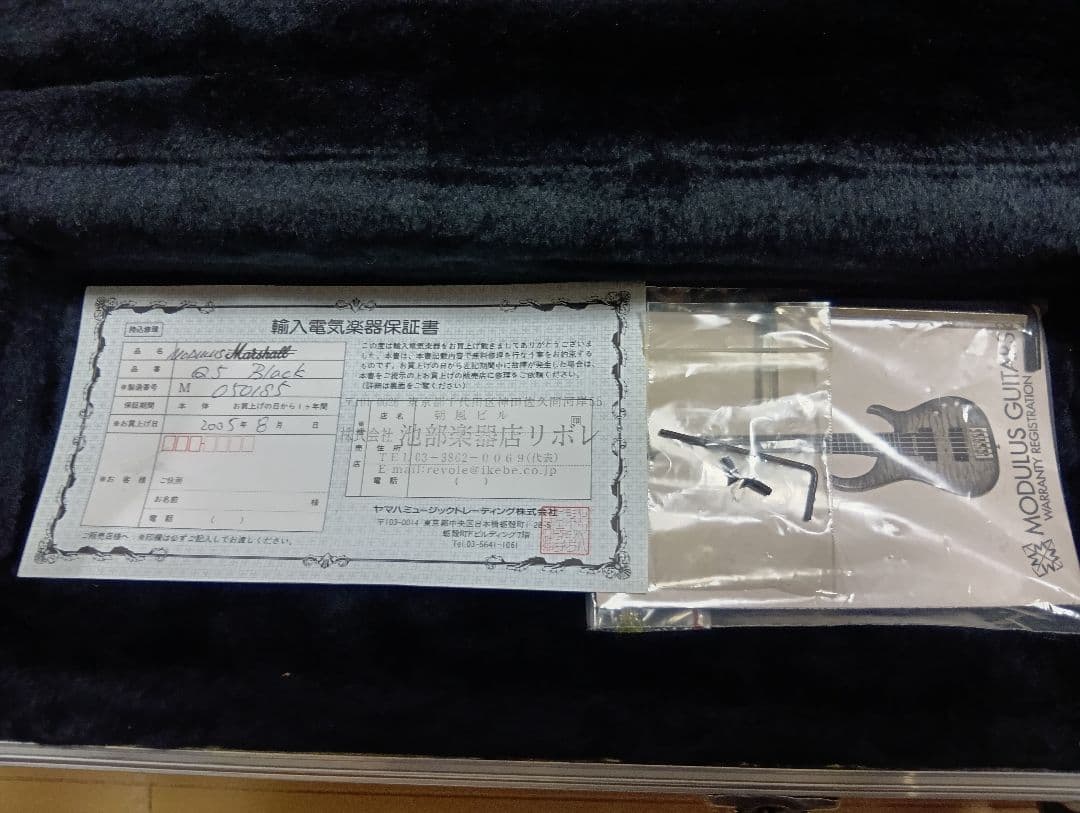 MODULUS Quantum5 エレキベース ブラック