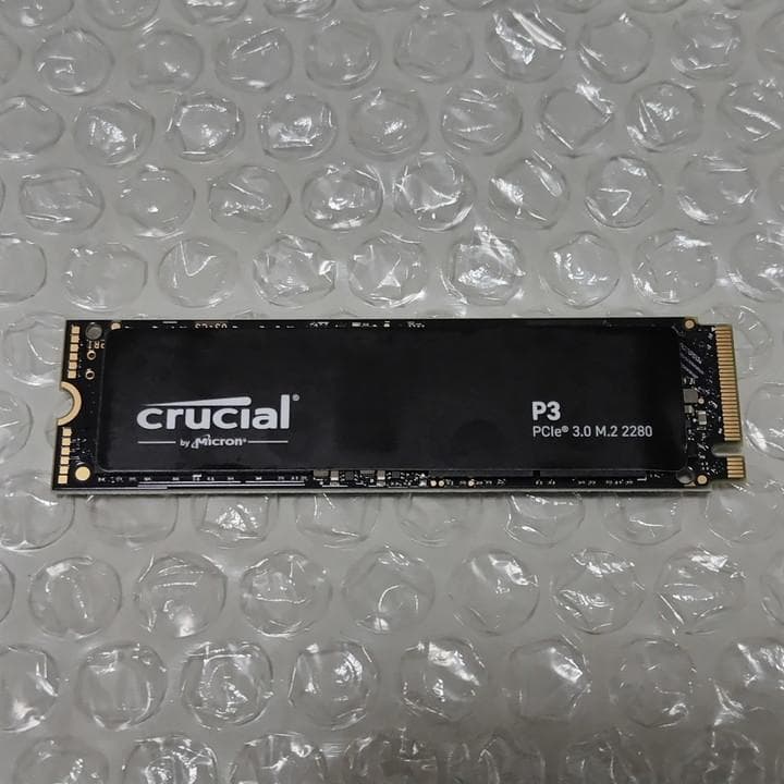 内蔵型SSD crucial M.2 SSD 4TB (97%)