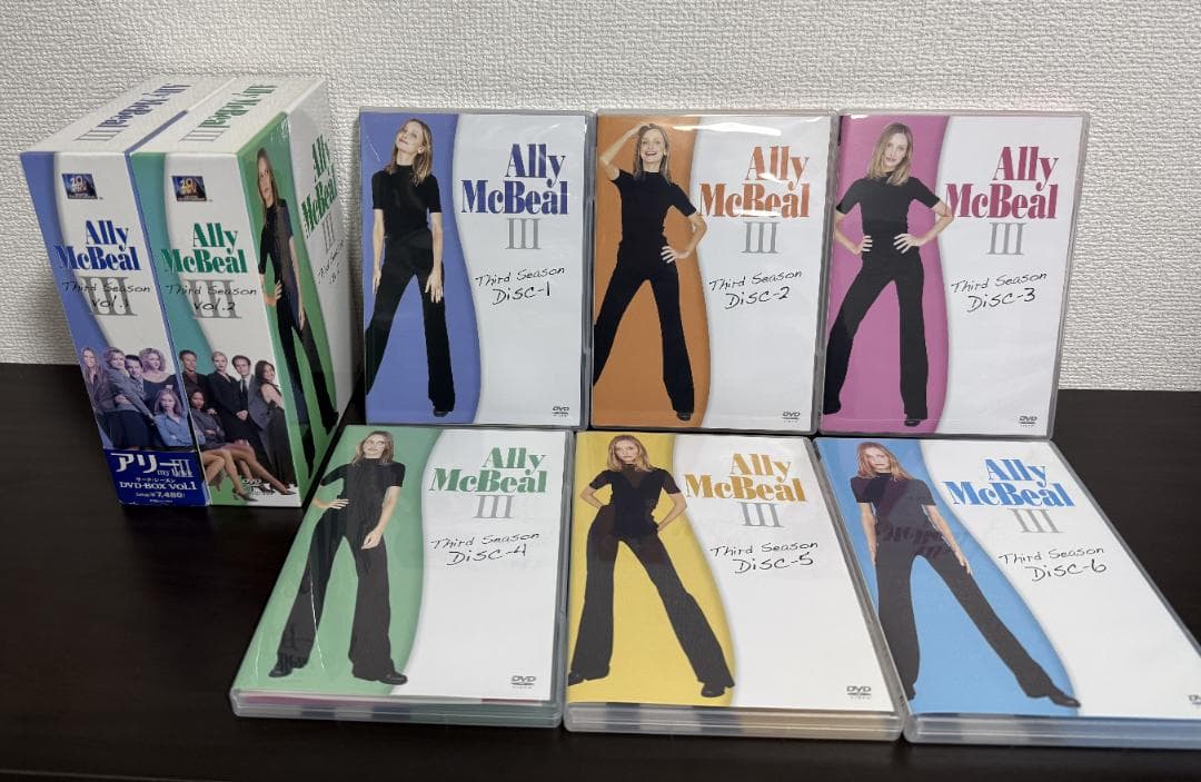 アリーマイラブ シーズン1・2・3・4・5 DVD 全30枚 ファイナル 完結