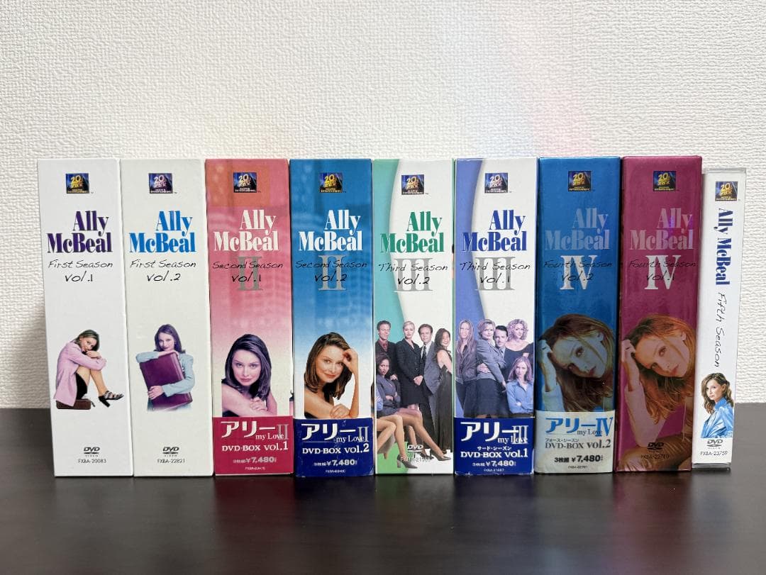 アリーマイラブ シーズン1・2・3・4・5 DVD 全30枚 ファイナル 完結