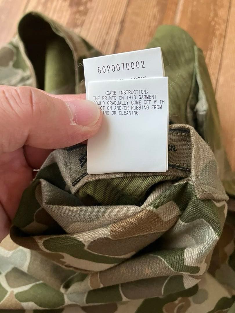 NigelCabourn ナイジェルケーボン リバーシブルベスト 迷彩 46