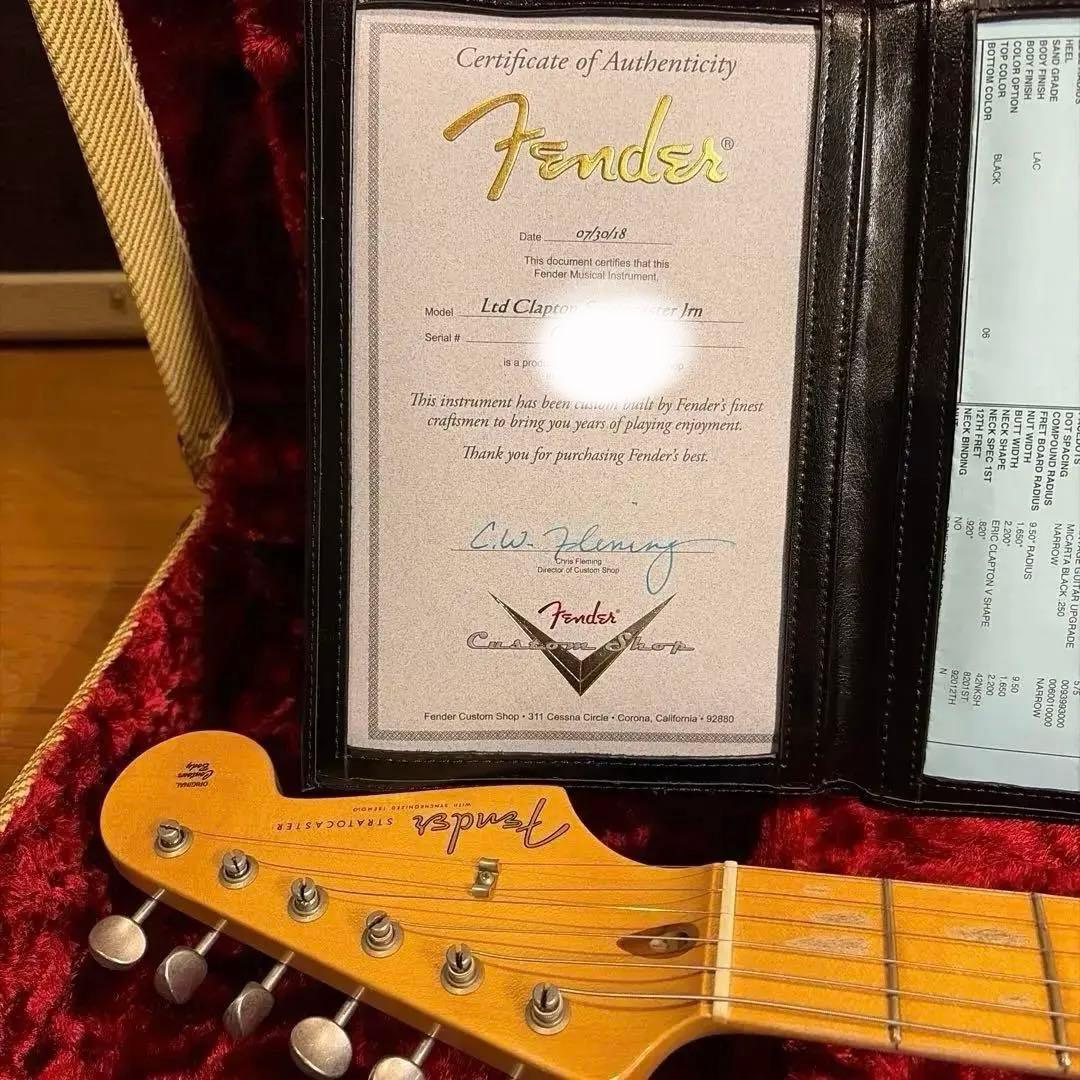 ギター Fender custom shop Eric Clapton 30th Ani