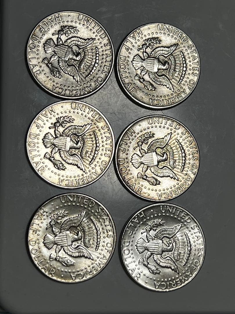 ハーフダラー1964年Half dollar 6枚セット