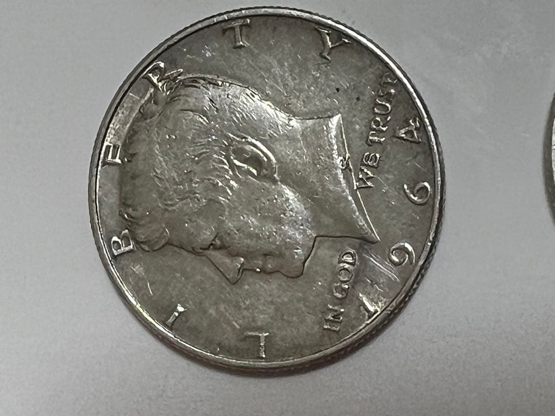 ハーフダラー1964年Half dollar 6枚セット