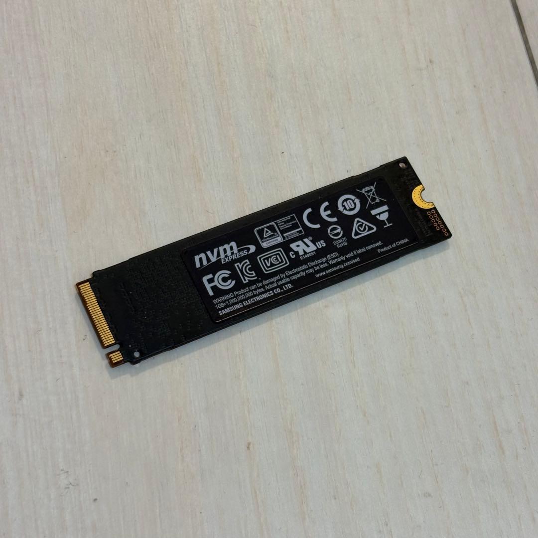 Samsung 970 EVO 500GB NVMe M.2 SSD 健康97%
