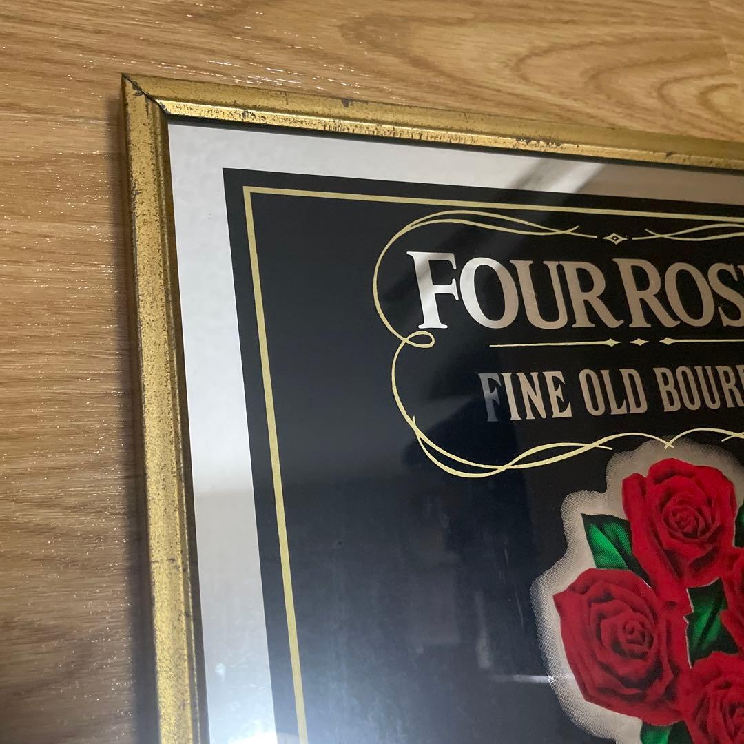 Four Roses Fine Old Bourbon 　パブミラー