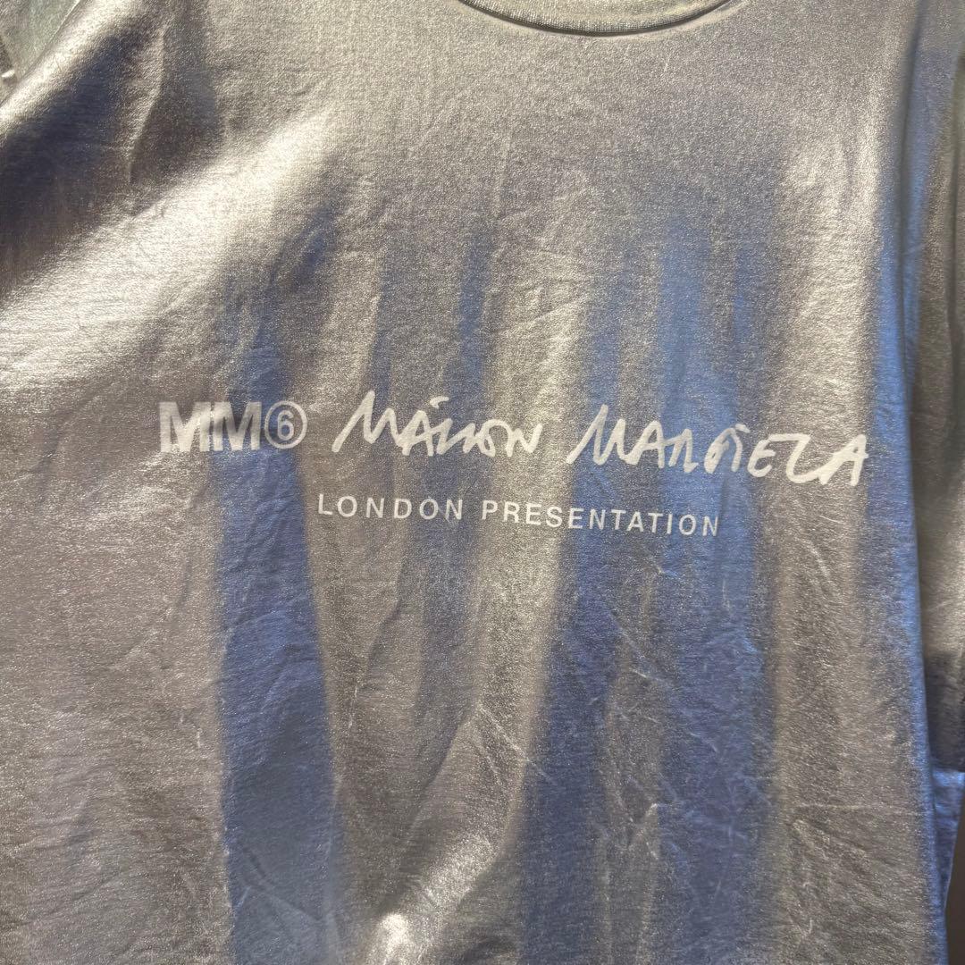 MM6 Maison Margiela シルバー Tシャツ