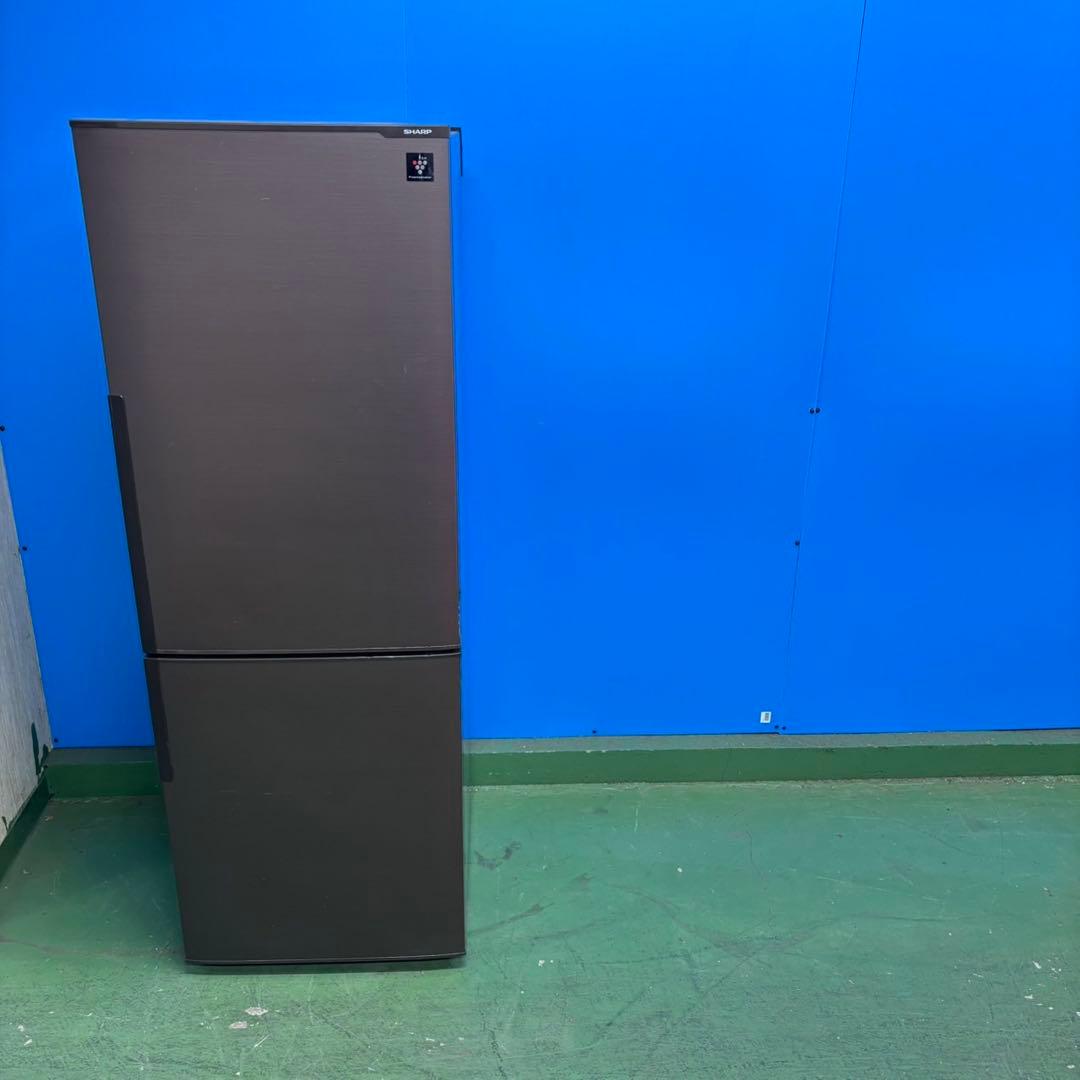 776 SHARP 一人暮らし〜2人暮らし　同棲に大人気　極美品冷蔵庫　二ドア