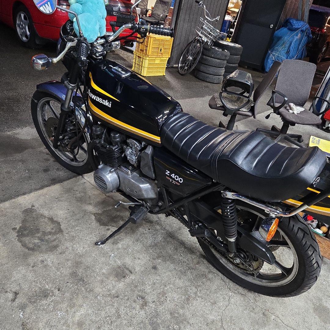Z400FX あんこ抜き タックロールシート
