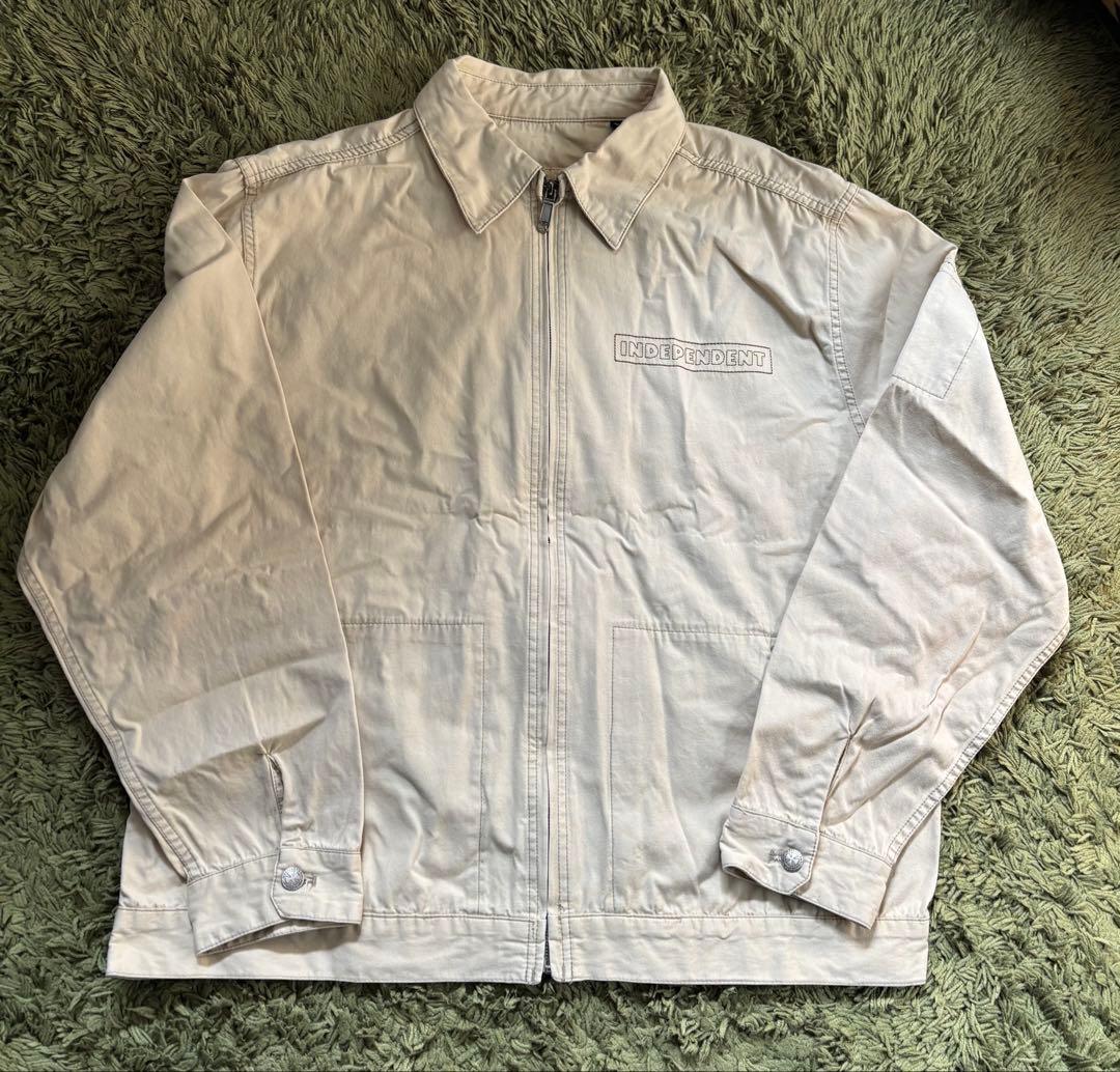 INDEPENDENT ワークジャケット　XL ベージュ