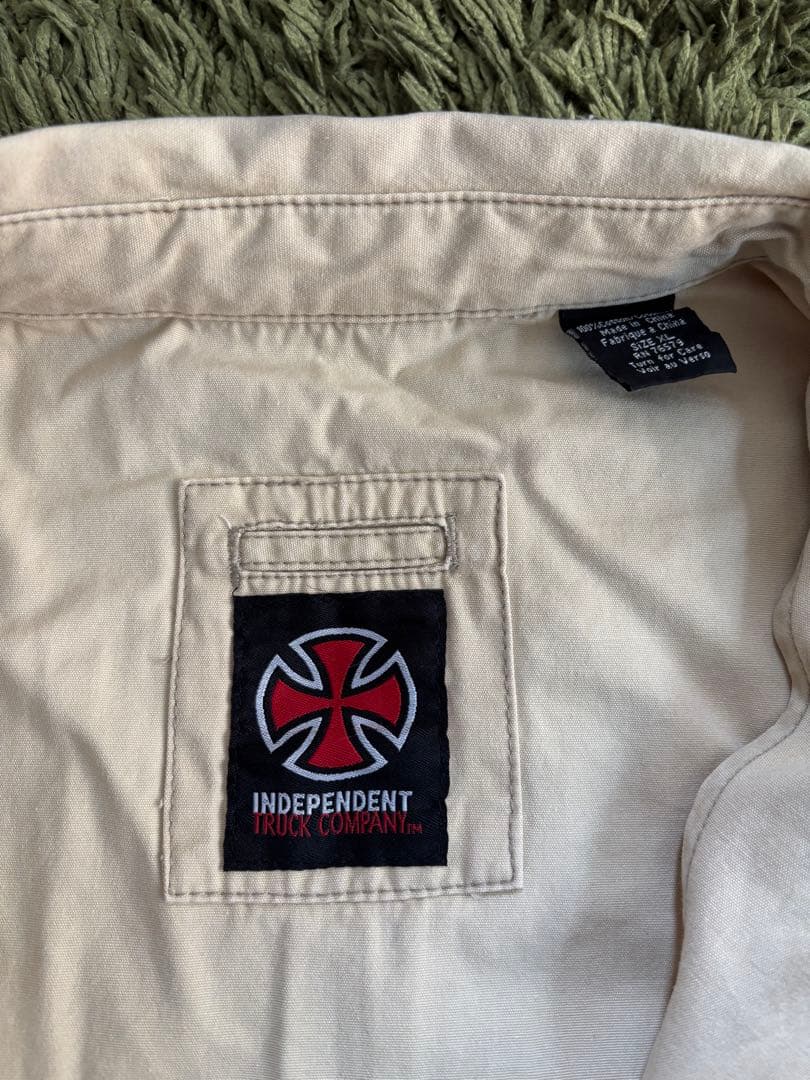INDEPENDENT ワークジャケット　XL ベージュ