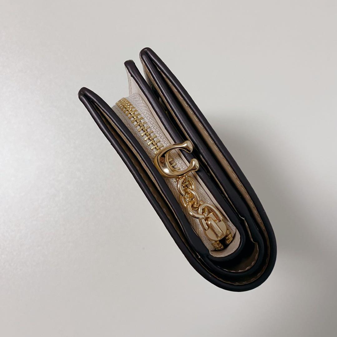 【新品未使用】COACHコーチ★折り財布★スナップウォレット★フローラル花柄
