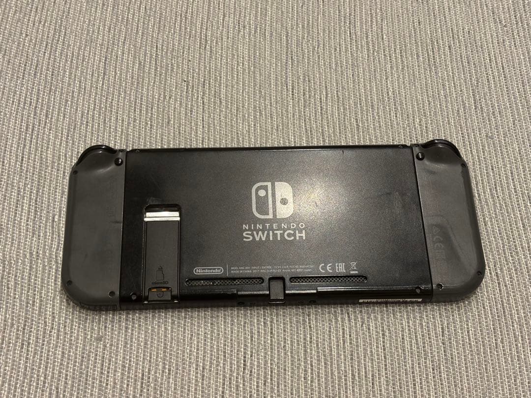 Nintendo Switch 本体 グレー　ジャンク品
