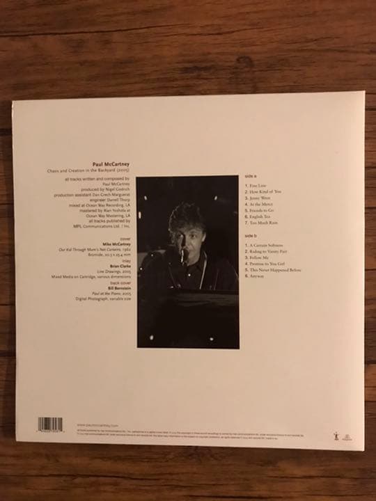 Paul McCartney アナログレコード LP ポールマッカートニー