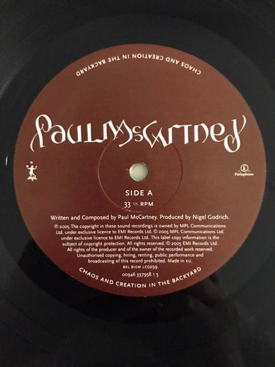 Paul McCartney アナログレコード LP ポールマッカートニー
