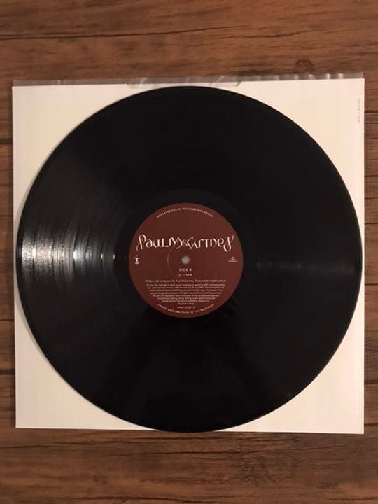 Paul McCartney アナログレコード LP ポールマッカートニー