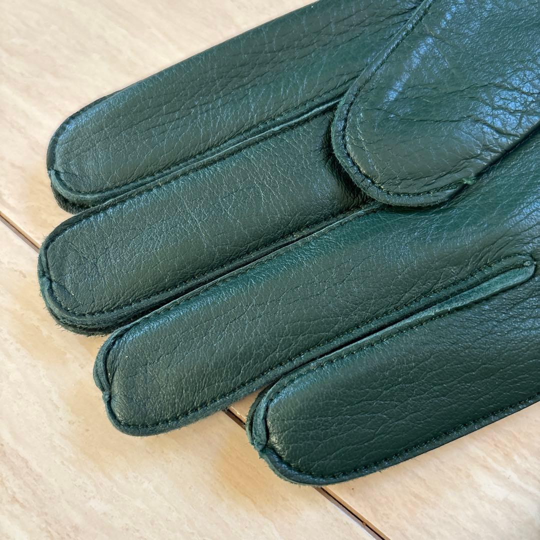 ヴィヴィアンウエストウッド メンズ手袋 羊革 ラムレザー グローブ グリン